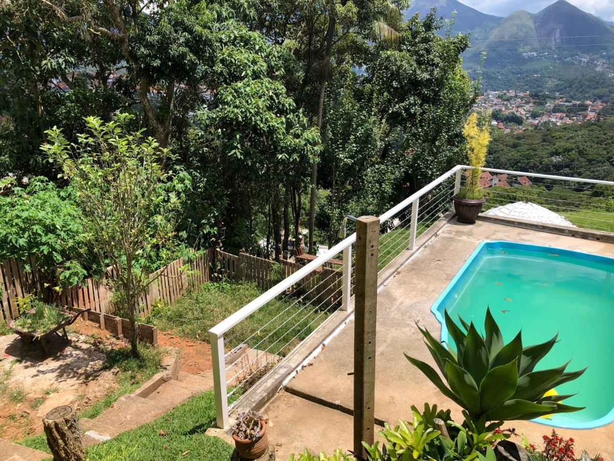 Villa Casa Aconchegante Com Linda Vista A 5 Min Do Centro Nova Friburgo Exterior foto